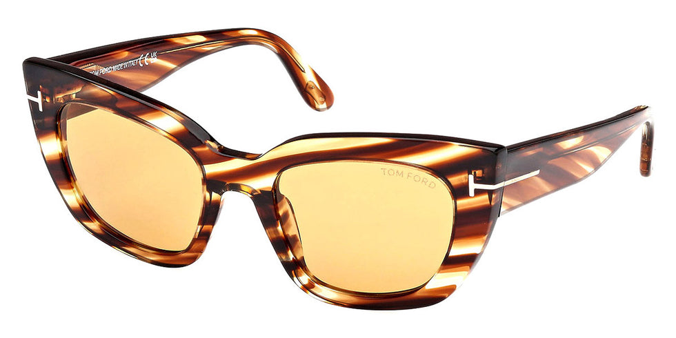Tom Ford® FT1190 Athena FT1190 Athena 53E 53 - 53E - Blonde Havana / Blonde Havana Sunglasses