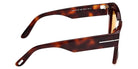 Tom Ford® FT1191 Luna FT1191 Luna 53E 52 - 53E - Blonde Havana / Blonde Havana Sunglasses