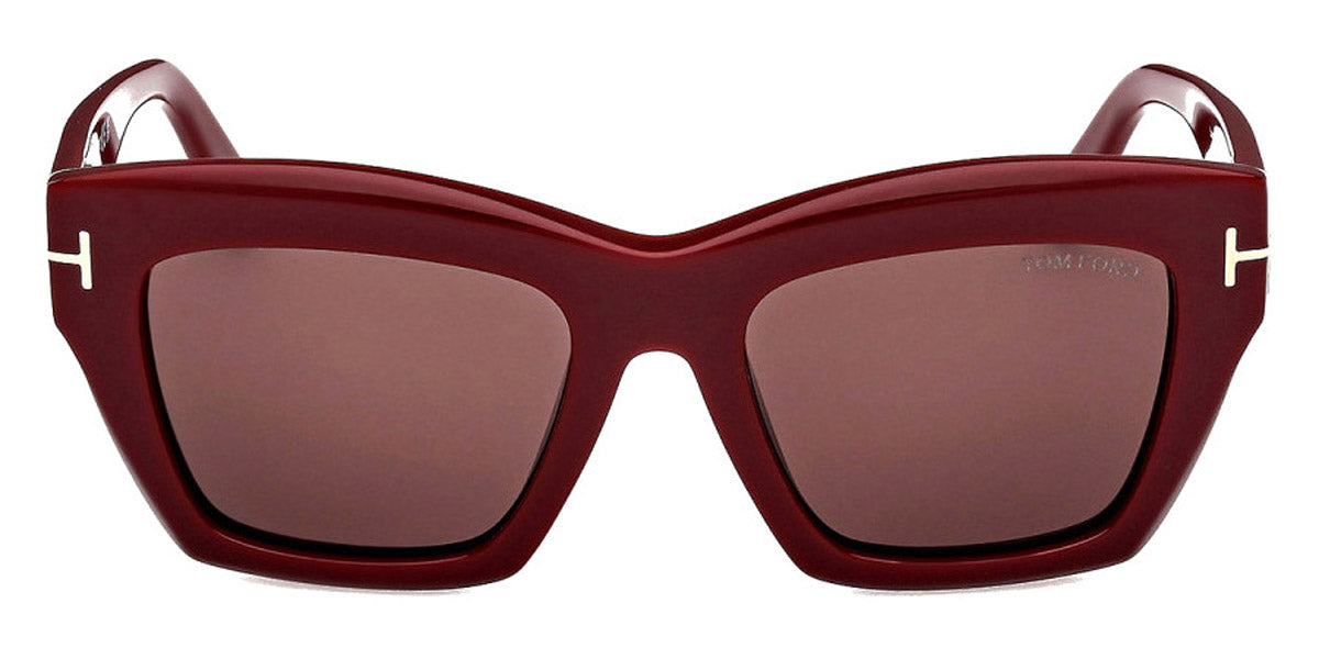 Tom Ford® FT1191 Luna FT1191 Luna 69E 52 - 69E - Shiny Bordeaux / Shiny Bordeaux Sunglasses