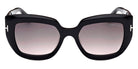 Tom Ford® FT1192 Saltzman FT1192 Saltzman 01B 53 - 01B - Shiny Black / Shiny Black Sunglasses