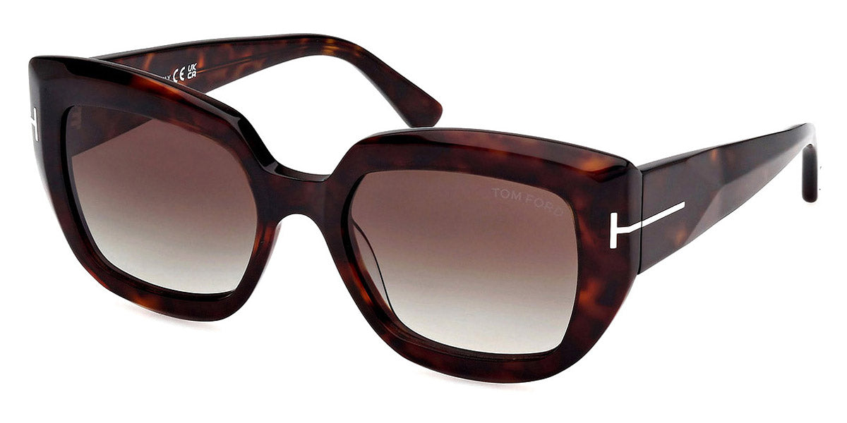 Tom Ford® FT1192 Saltzman FT1192 Saltzman 52B 53 - 52B - Dark Havana / Dark Havana Sunglasses