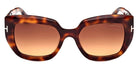 Tom Ford® FT1192 Saltzman FT1192 Saltzman 53F 53 - 53F - Blonde Havana / Blonde Havana Sunglasses