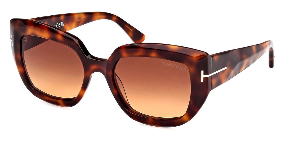 Tom Ford® FT1192 Saltzman FT1192 Saltzman 53F 53 - 53F - Blonde Havana / Blonde Havana Sunglasses