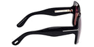 Tom Ford® FT1194 Aurora FT1194 Aurora 01A 55 - 01A - Shiny Black / Shiny Black Sunglasses