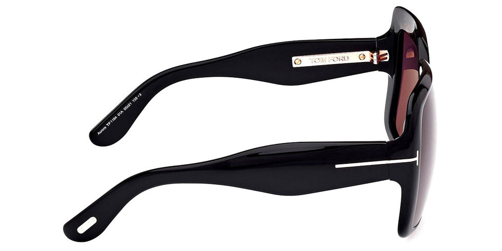 Tom Ford® FT1194 Aurora FT1194 Aurora 01A 55 - 01A - Shiny Black / Shiny Black Sunglasses
