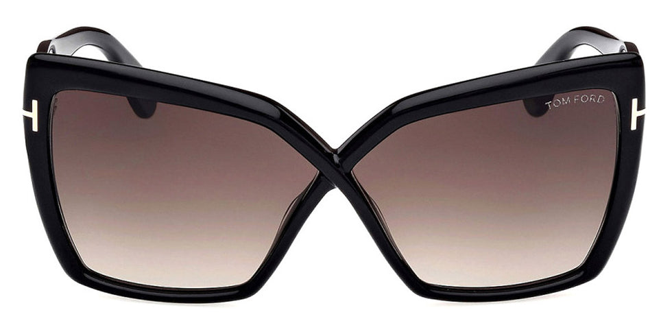 Tom Ford® FT1195 Fiore FT1195 Fiore 01B 63 - 01B - Shiny Black / Shiny Black Sunglasses