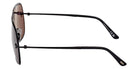 Tom Ford® FT1204 FT1204 01A 63 - Shiny Black / Smoke Sunglasses