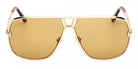 Tom Ford® FT1204 FT1204 30E 63 - Shiny Deep Gold / Brown Sunglasses