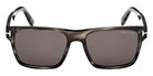 Tom Ford® Calder FT1205 FT1205 56A 55 - Colored Havana / Smoke Sunglasses
