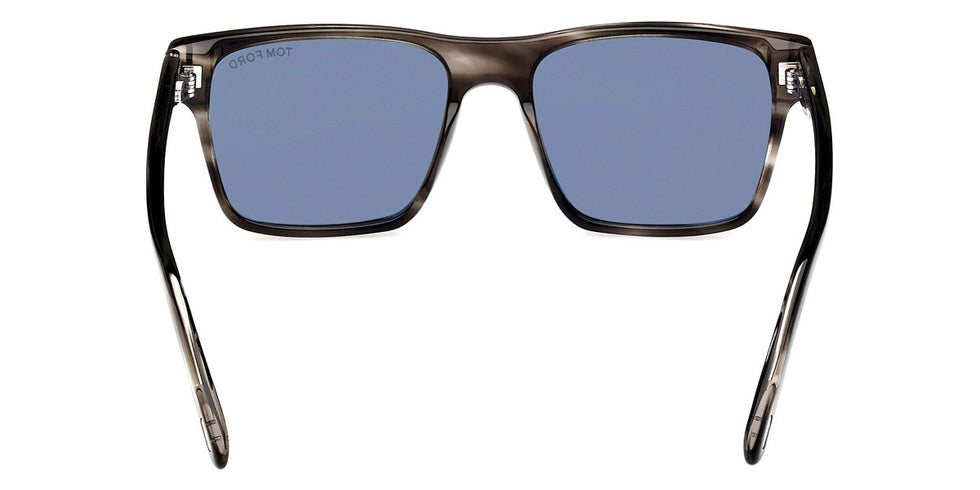 Tom Ford® Calder FT1205 FT1205 56A 55 - Colored Havana / Smoke Sunglasses