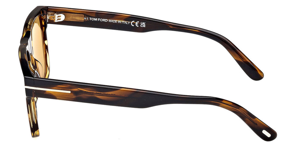 Tom Ford® Calder FT1205 FT1205 56E 55 - Colored Havana Sunglasses