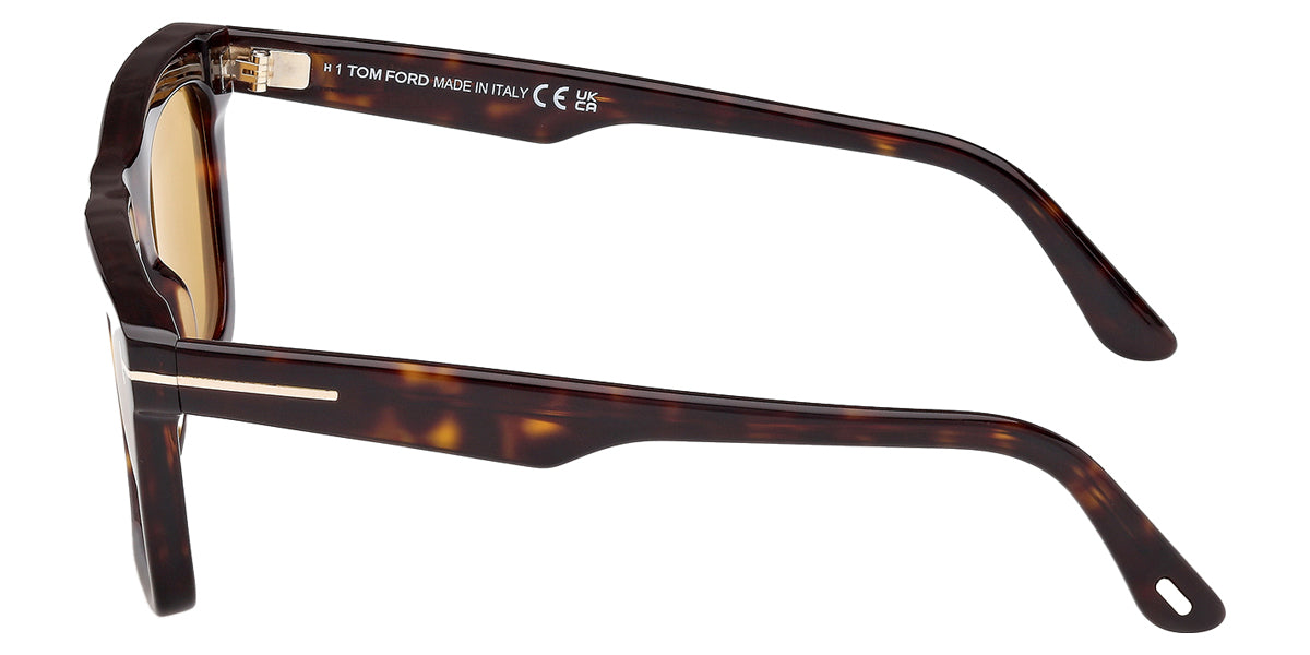 Tom Ford® LELIO FT1207 FT1207 52E 52 - Dark Havana Sunglasses
