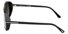 Tom Ford® GUILLAUME FT1208 FT1208 01B 61 - Shiny Black / Gradient Smoke Sunglasses