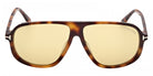 Tom Ford® GUILLAUME FT1208 FT1208 53E 61 - Blonde Havana Sunglasses