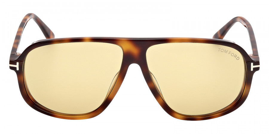Tom Ford® GUILLAUME FT1208 FT1208 53E 61 - Blonde Havana Sunglasses
