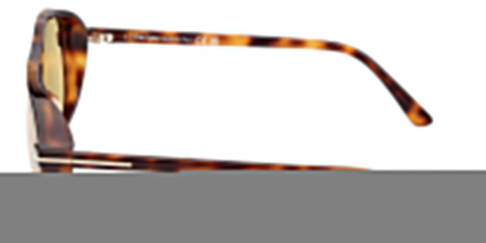 Tom Ford® GUILLAUME FT1208 FT1208 53E 61 - Blonde Havana Sunglasses