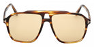 Tom Ford® AUTARI FT1209 FT1209 56E 56 - Colored Havana / Photochromic Sunglasses