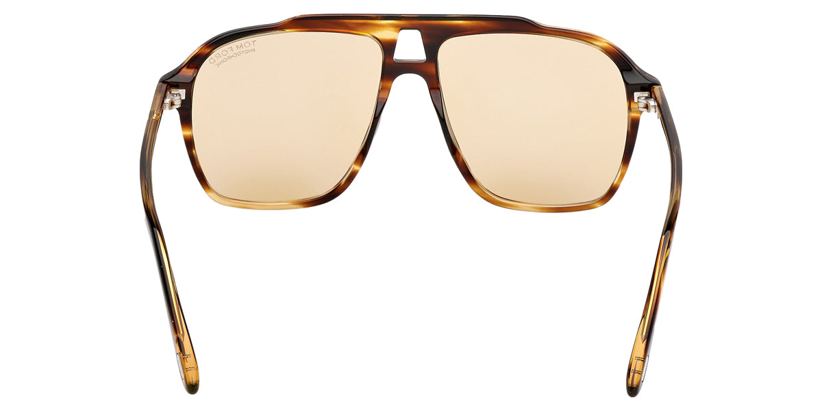 Tom Ford® AUTARI FT1209 FT1209 56E 56 - Colored Havana / Photochromic Sunglasses