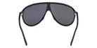 Tom Ford® FT1211 FT1211 01N 65 - Shiny Black / Green Sunglasses