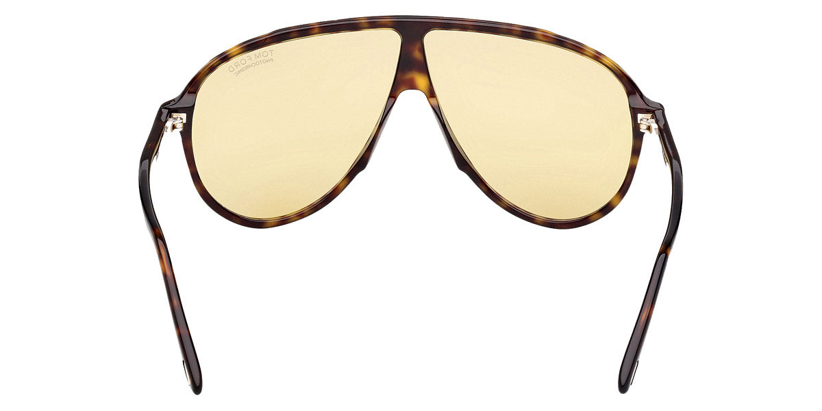 Tom Ford® FT1211 FT1211 52E 65 - Dark Havana / Photochromic Sunglasses