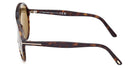 Tom Ford® FT1211 FT1211 52N 65 - Dark Havana / Green Sunglasses