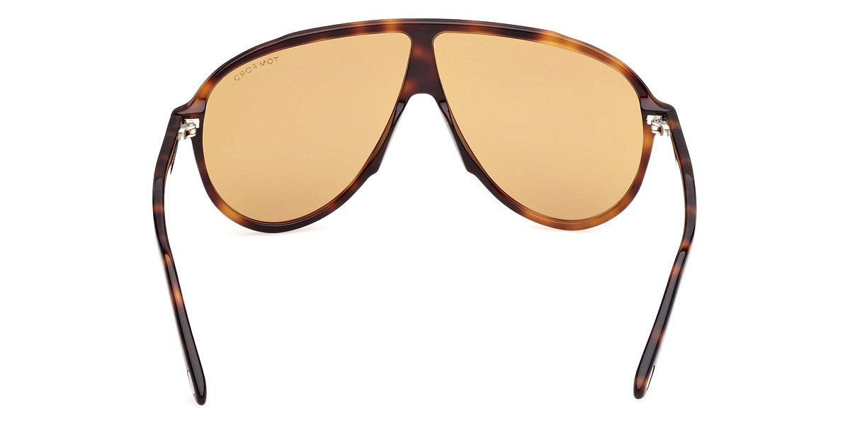 Tom Ford® FT1211 FT1211 53E 65 - Blonde Havana Sunglasses