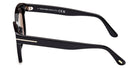 Tom Ford® Haylay FT1216 FT1216 01A 53 - Shiny Black / Smoke Sunglasses