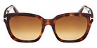 Tom Ford® Haylay FT1216 FT1216 53F 53 - Blonde Havana / Gradient Brown Sunglasses