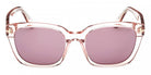 Tom Ford® Haylay FT1216 FT1216 72Y 53 - Shiny Light Pink / Violet Sunglasses