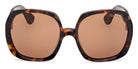 Tom Ford® FT1221 FT1221 52E 60 - Dark Havana / Brown Sunglasses