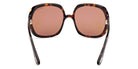 Tom Ford® FT1221 FT1221 52E 60 - Dark Havana / Brown Sunglasses