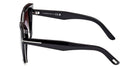 Tom Ford® Plum FT1223 FT1223 01B 58 - Shiny Black / Gradient Smoke Sunglasses