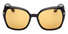 Tom Ford® Plum FT1223 FT1223 01E 58 - Shiny Black Sunglasses