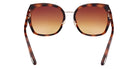 Tom Ford® Plum FT1223 FT1223 53F 58 - Blonde Havana / Gradient Brown Sunglasses