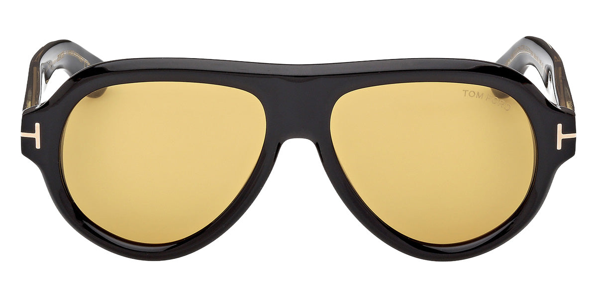 Tom Ford® FT1225 Sunglasses FT1225 01E 59 - 01E - Shiny Black/Shiny Black