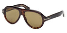 Tom Ford® FT1225 Sunglasses FT1225 52N 59 - 52N - Dark Havana/Dark Havana