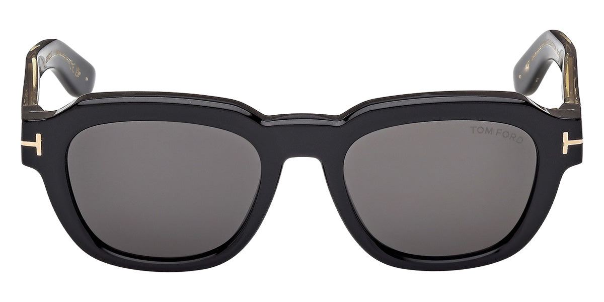 Tom Ford® FT1226 Sunglasses FT1226 01A 52 - 01A - Shiny Black/Shiny Black