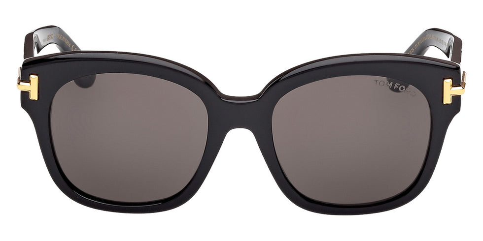 Tom Ford® FT1235 Sunglasses FT1235 01A 55 - 01A - Shiny Black/Shiny Black