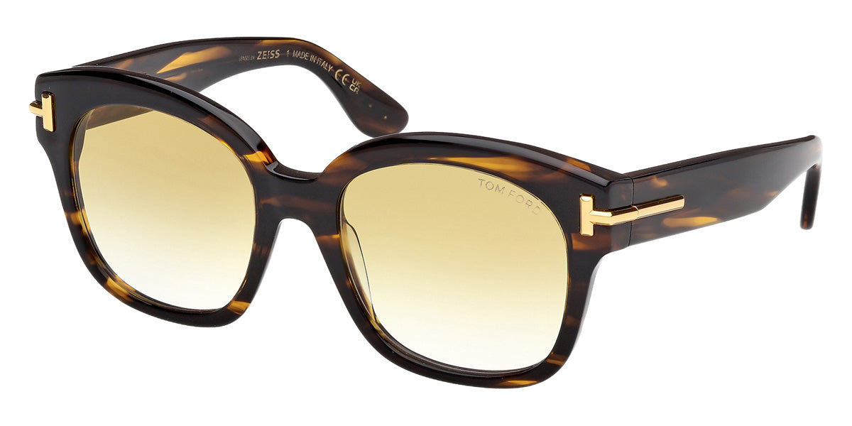 Tom Ford® FT1235 Sunglasses FT1235 56F 55 - 56F - Coloured Havana/Coloured Havana