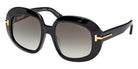 Tom Ford® FT1237-F Sunglasses FT1237-F 01B 53 - 01B - Shiny Black/Shiny Black