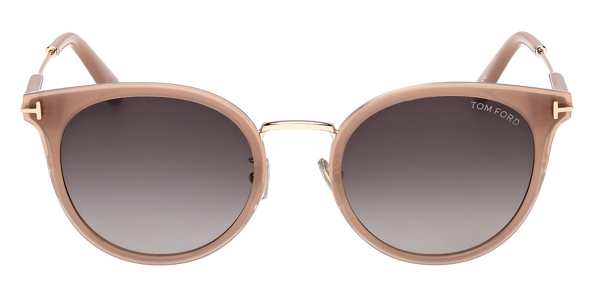 Tom Ford® FT1244-K Sunglasses FT1244-K 45B 54 - 45B - Shiny Light Brown/Shiny Light Brown