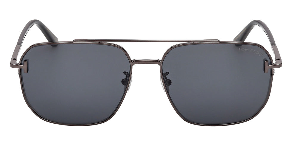 Tom Ford® FT1249-K Sunglasses FT1249-K 08A 61 - 08A - Shiny Gunmetal/Shiny Gunmetal