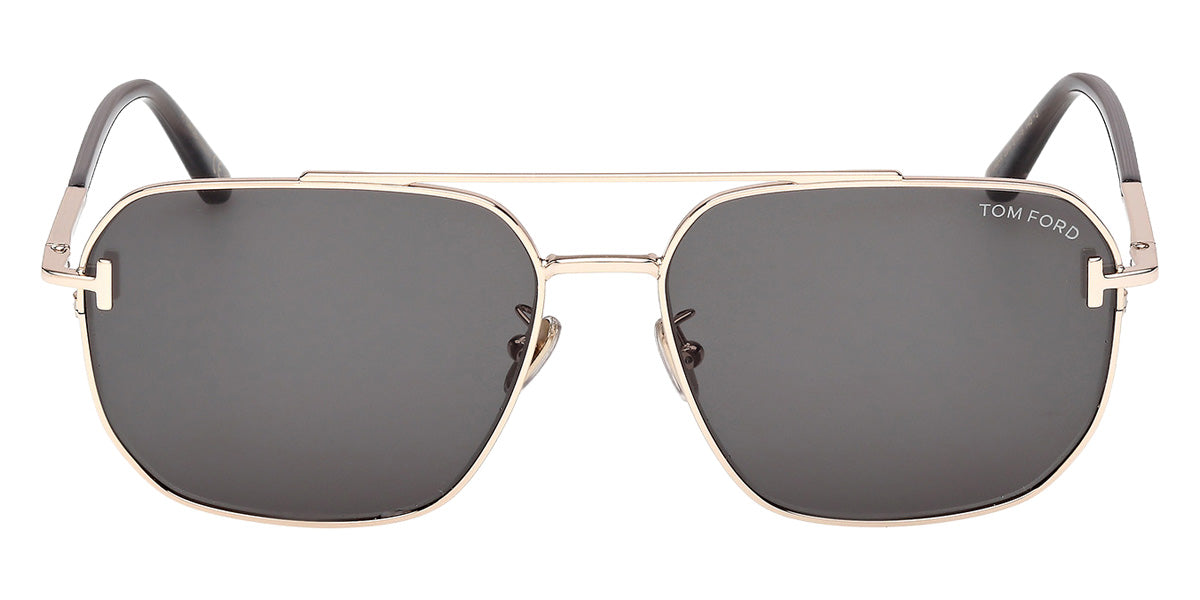 Tom Ford® FT1249-K Sunglasses FT1249-K 28N 61 - 28N - Shiny Rose Gold/Shiny Rose Gold
