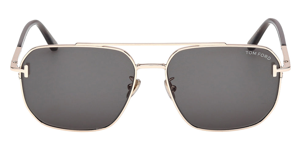 Tom Ford® FT1249-K Sunglasses FT1249-K 28N 61 - 28N - Shiny Rose Gold/Shiny Rose Gold