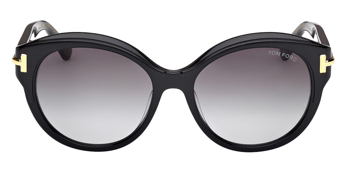 Tom Ford® FT1251 Sunglasses FT1251 01B 57 - 01B - Shiny Black/Shiny Black