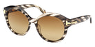 Tom Ford® FT1251 Sunglasses FT1251 55F 57 - 55F - Coloured Havana/Coloured Havana