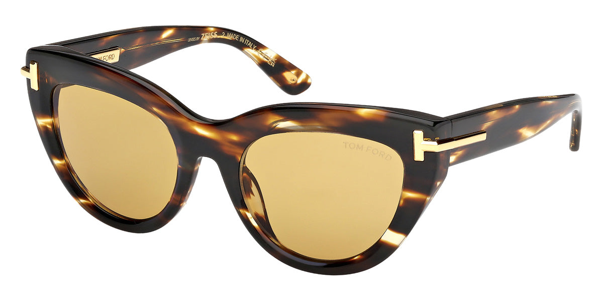 Tom Ford® FT1252 Sunglasses FT1252 55E 52 - 55E - Coloured Havana/Coloured Havana