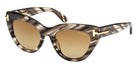 Tom Ford® FT1252 Sunglasses FT1252 55F 52 - 55F - Coloured Havana/Coloured Havana