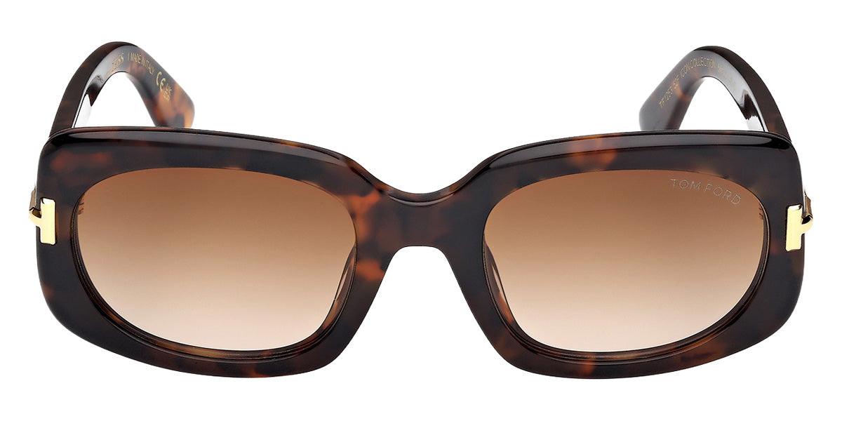 Tom Ford® FT1253 Sunglasses FT1253 52F 54 - 52F - Dark Havana/Dark Havana