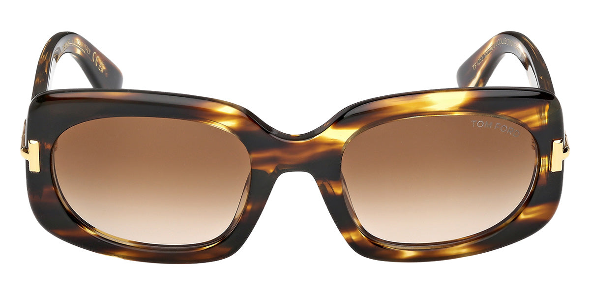Tom Ford® FT1253 Sunglasses FT1253 55F 54 - 55F - Coloured Havana/Coloured Havana
